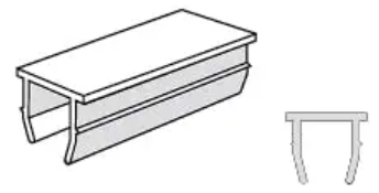 James Hardie HardieDeck Snap-In Top Strip 3000mm (5 Pack) | PPC Fibre Cement