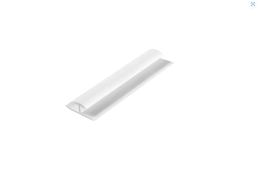 James Hardie HardiePlank 230mm Woodgrain PVC Jointer (for use with 230mm planks) | PPC Fibre Cement