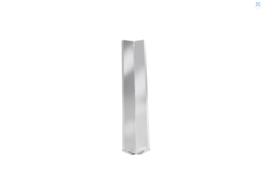 James Hardie HardiePlank 300mm Aluminium Internal Corner Soaker (for use with 300mm planks) | PPC Fibre Cement