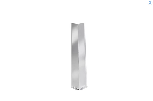 James Hardie HardiePlank 300mm Aluminium Internal Corner Soaker (for use with 300mm planks) | PPC Fibre Cement