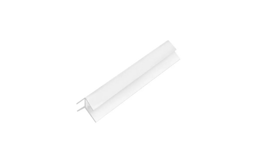 James Hardie 4.5mm PVC Straight Jointer Angle 2400mm | PPC Fibre Cement