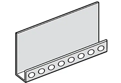 James Hardie Linea PVC Starter Strip 3000mm Long | PPC Fibre Cement