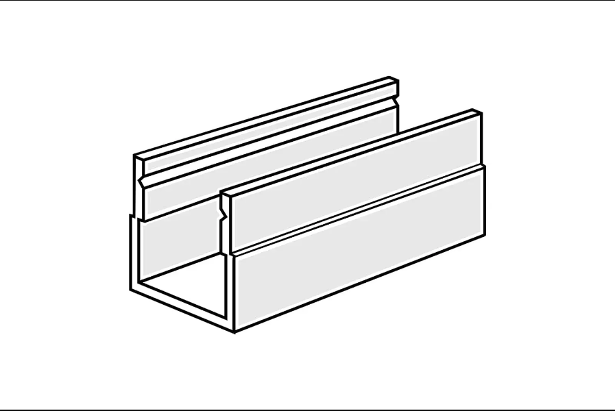 James Hardie HardieDeck Wingless Base Jointer 225mm 3000mm (Pack of 5) | PPC Fibre Cement