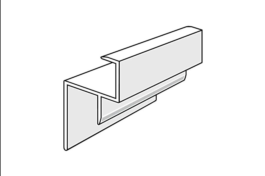 James Hardie HardieDeck Fascia Edge Cap 3000mm Accessory | PPC Fibre Cement