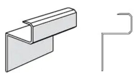 James Hardie HardieDeck Slimline Edge Cap 3000mm Accessory | PPC Fibre Cement
