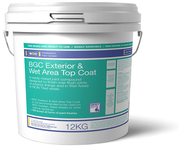 BGC Exterior & Wet Area Top Coat | PPC Fibre Cement
