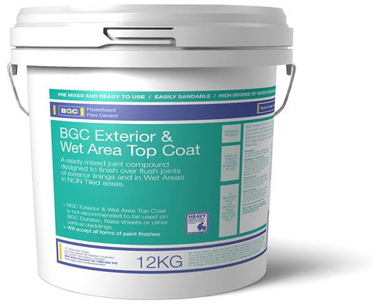 BGC Exterior & Wet Area Top Coat | PPC Fibre Cement